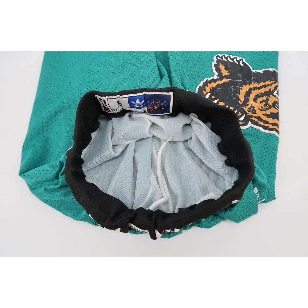 Adidas Memphis Grizzlies NBA Shorts Mens Large Teal‎ Swingman Basketball